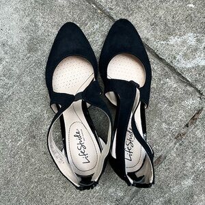 Black LifeStride Giovanna 2 size 8.5 WIDE WIDTH